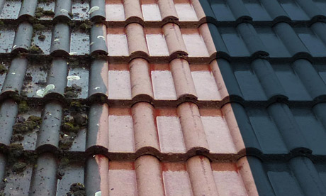 Takmålning taktvätt takrengöring nytt tak